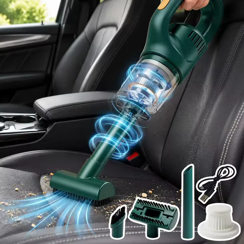 Handheld Cordless Vacuum – Deep Cleaning Anywhere