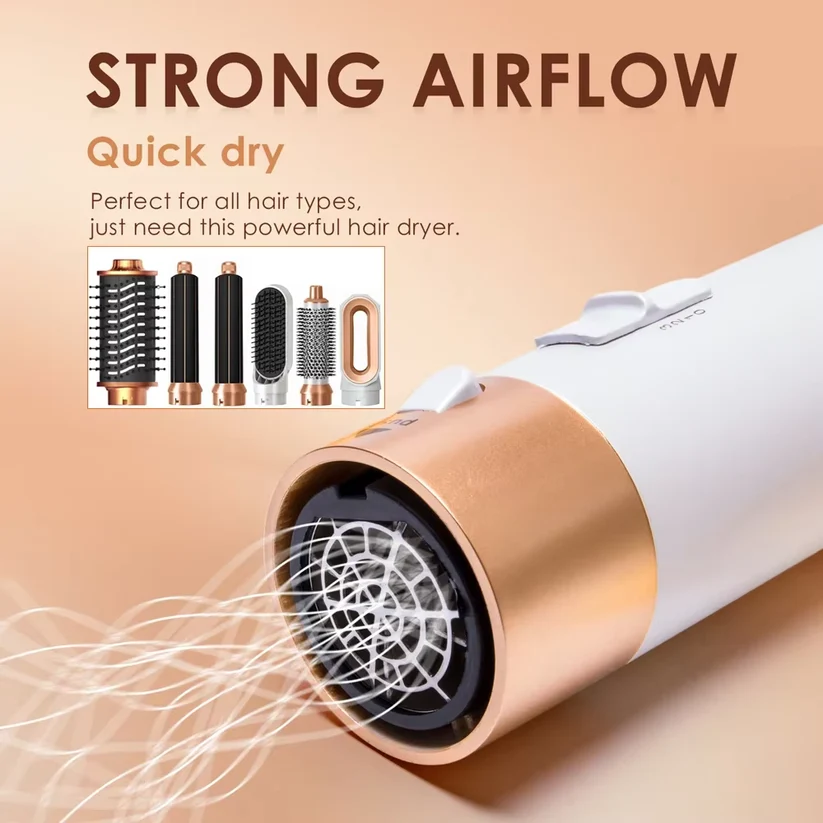All-in-One 6-in-1 Hair Styler & Dryer